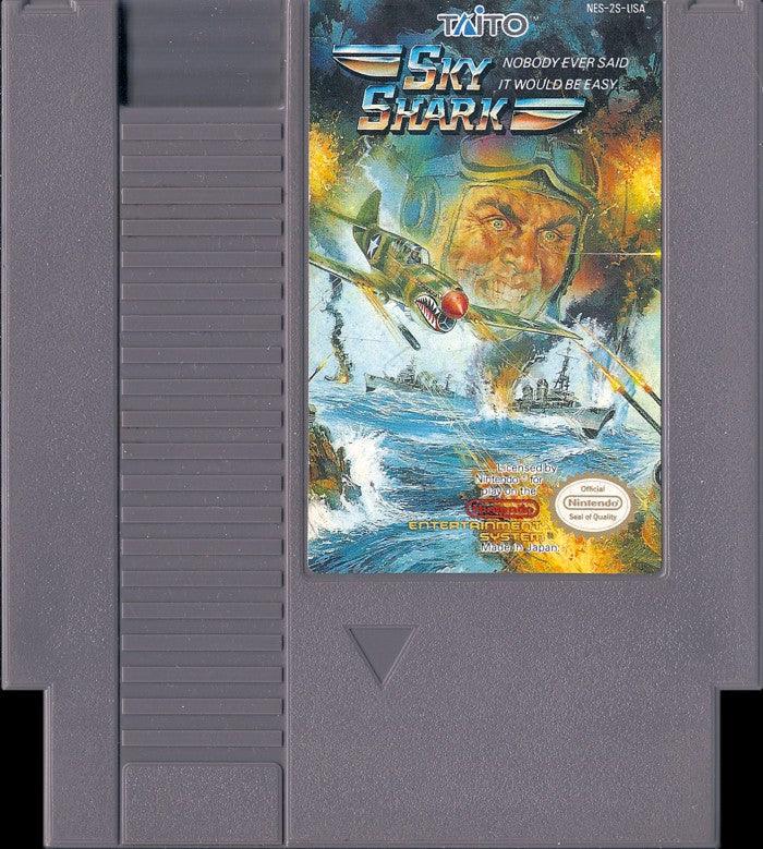 Authentic Loose NES Cartridge Sky Shark Retro Classic