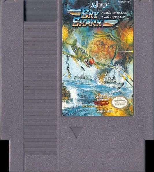 Authentic Loose NES Cartridge Sky Shark Retro Classic