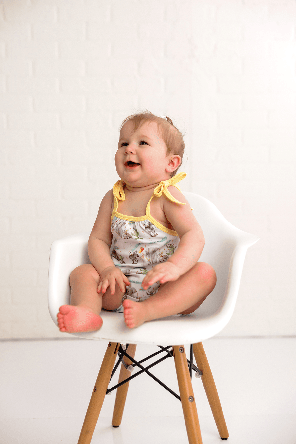 And They All Asked for You | Organic Cotton Shoulder-Tie Onesie | Nola Tawk