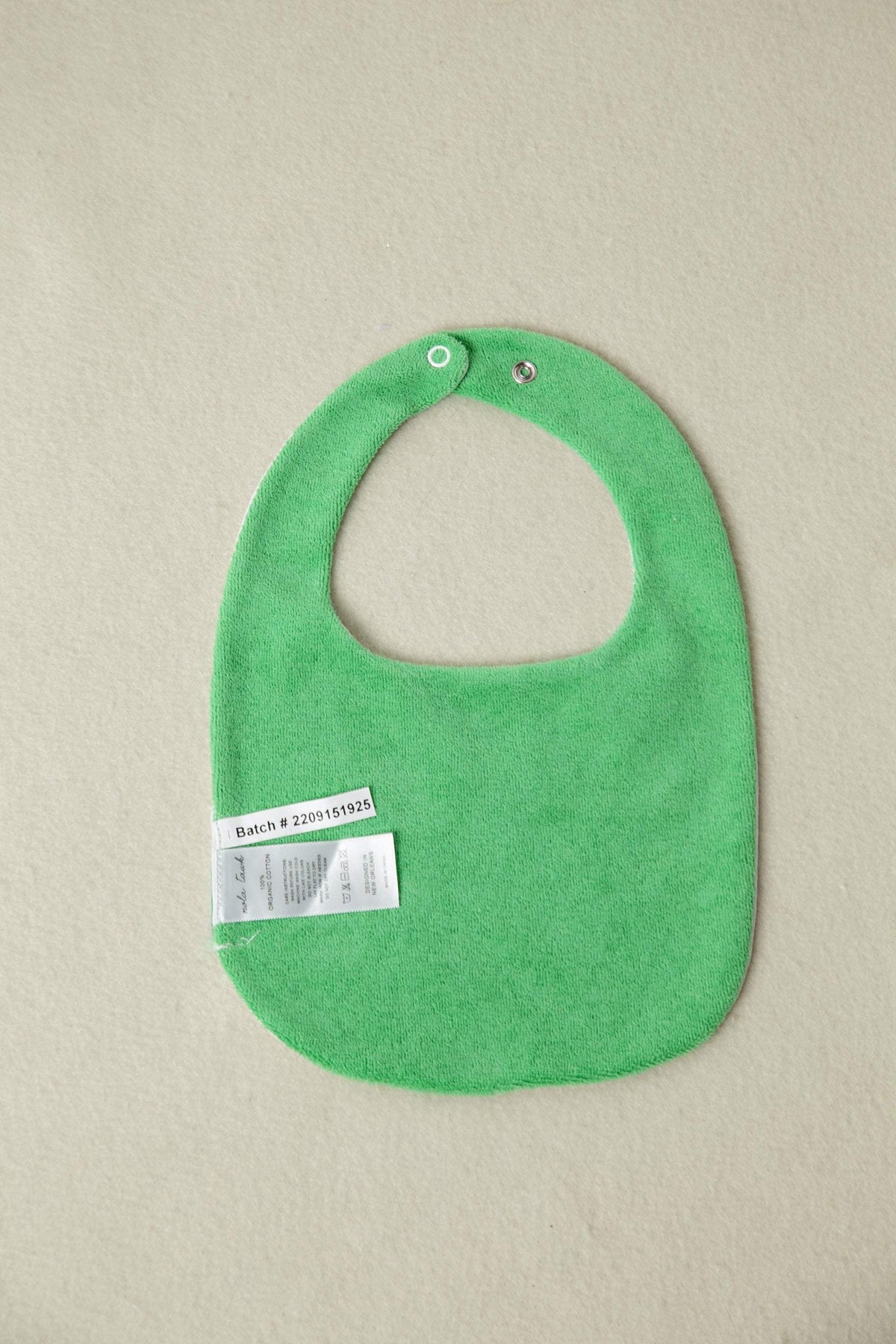 My First Beignet | Organic Cotton Baby Bib | Nola Tawk