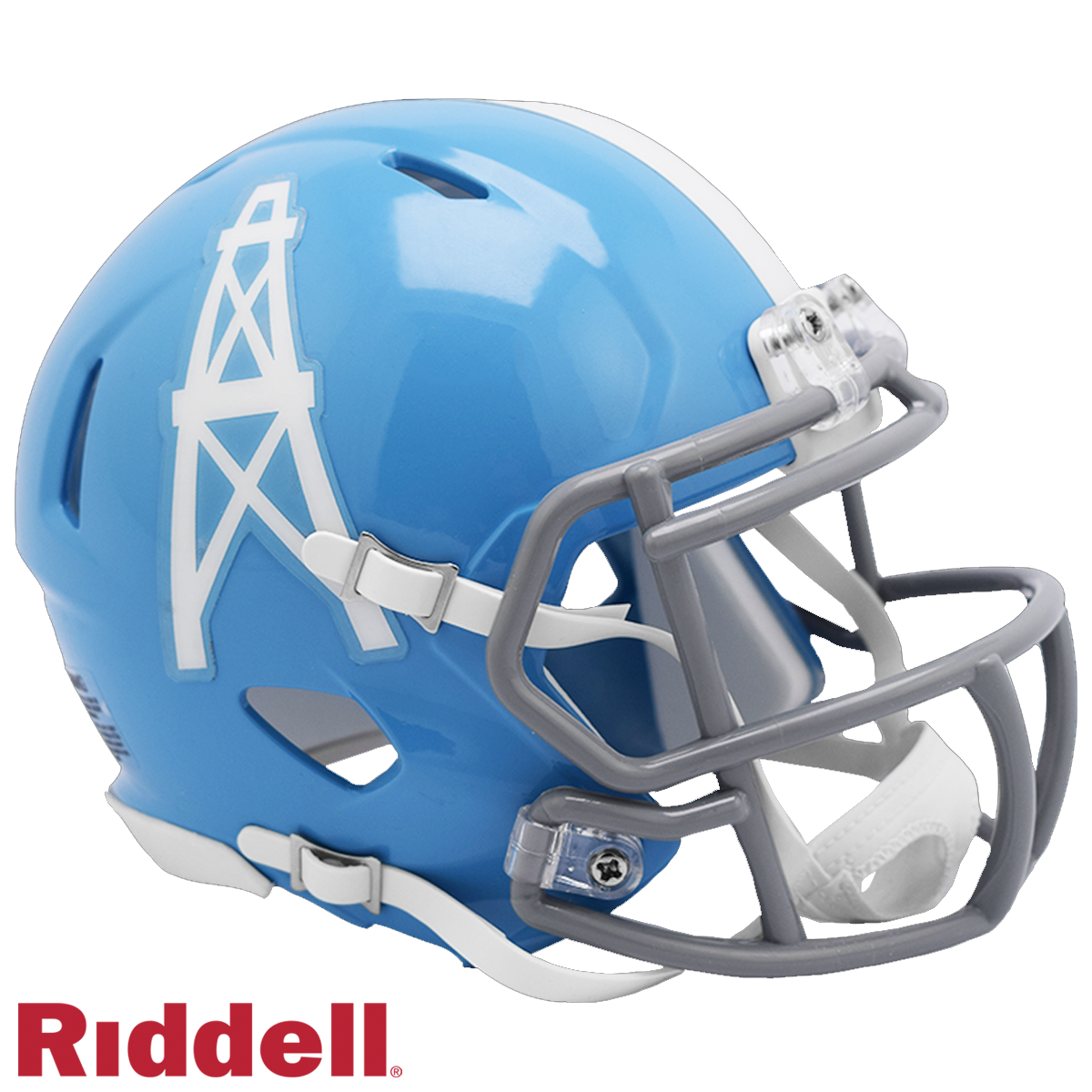 Houston Oilers Helmet Riddell Replica Mini Speed Style 1960-1962 T/B Periodic Restock