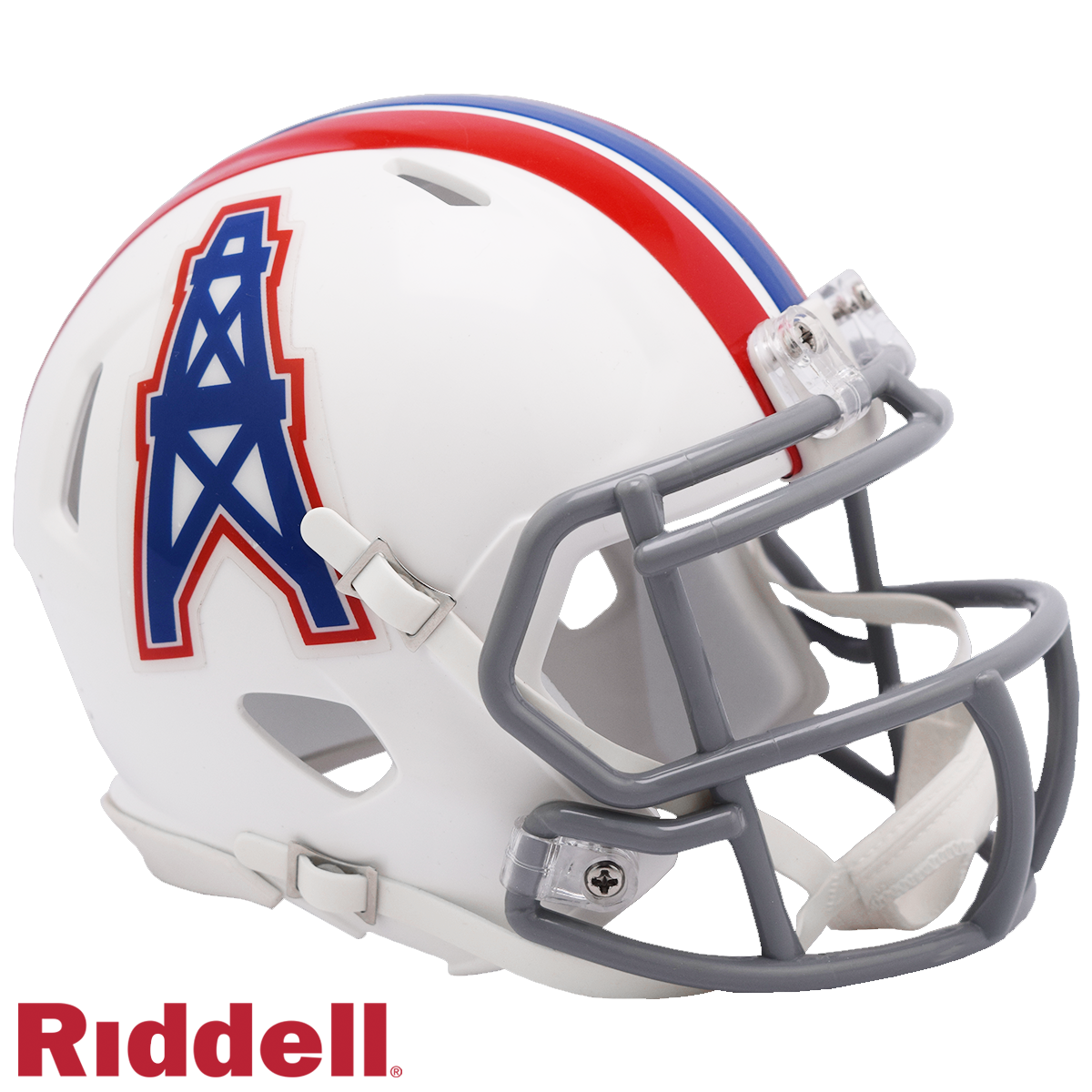 Houston Oilers Helmet Riddell Replica Mini Speed Style 1975-1980 T/B Periodic Restock