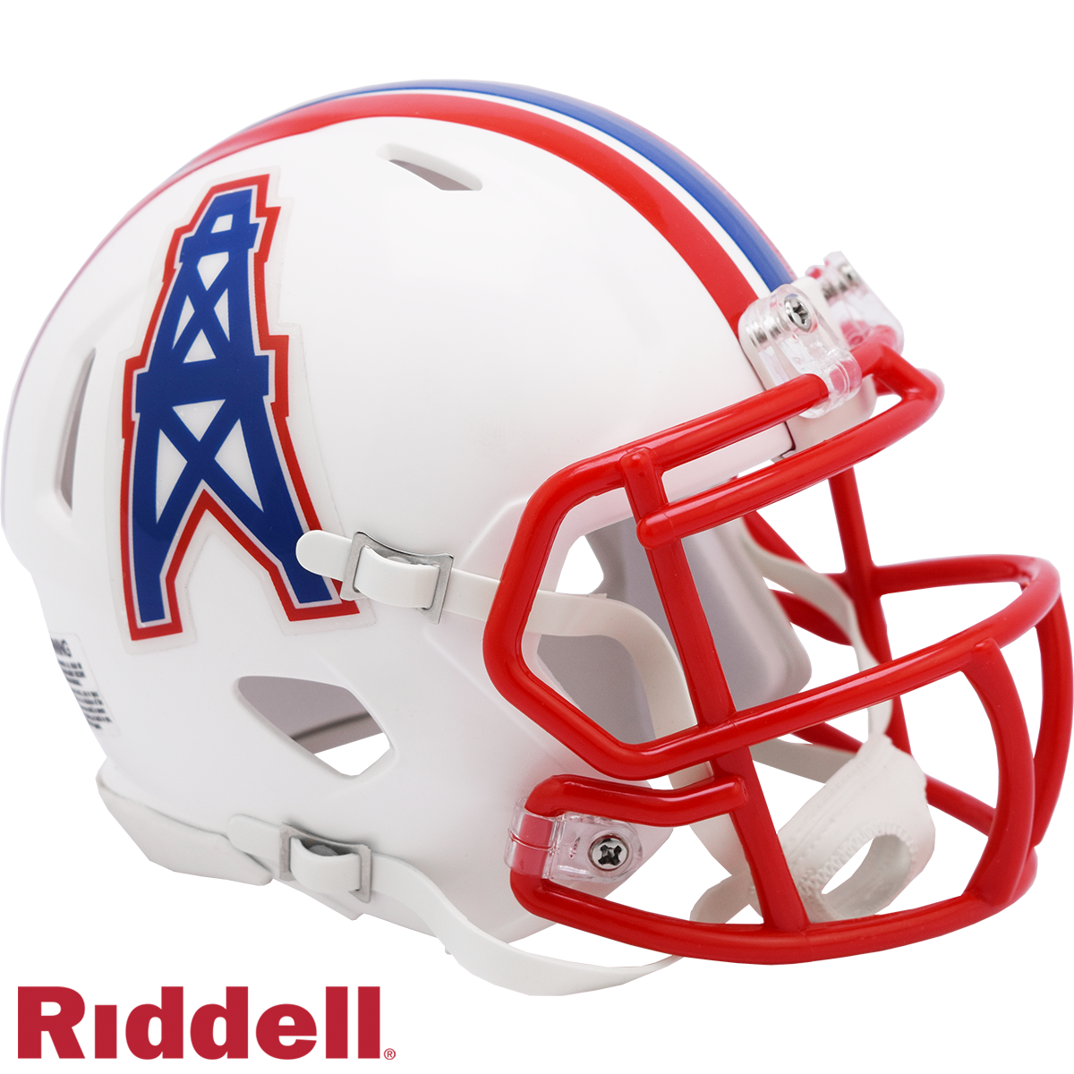 Houston Oilers Helmet Riddell Replica Mini Speed Style 1981-1998 T/B Periodic Restock