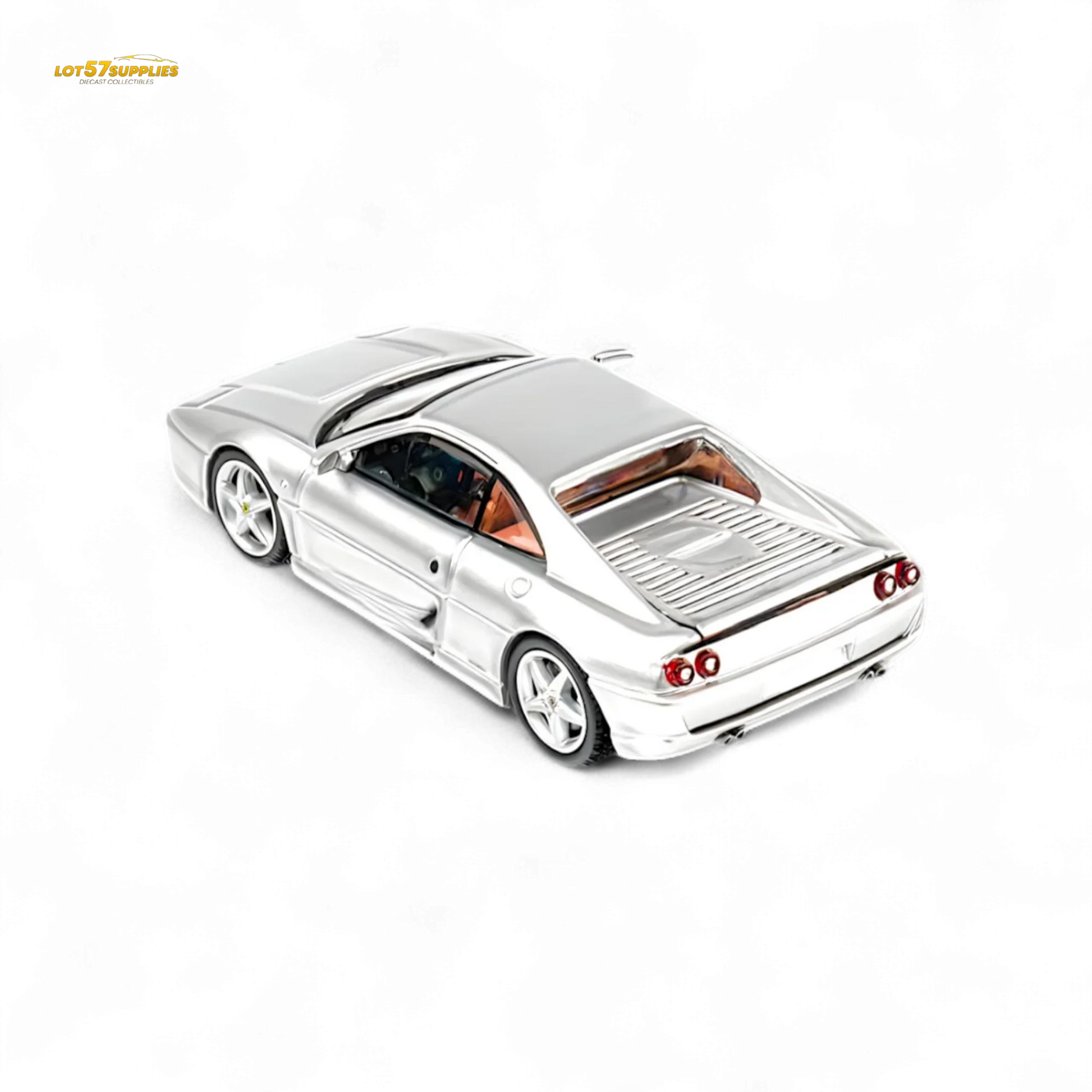 TPC F355 challenge Diecast Model in Silver 1:64 - ToylandEU