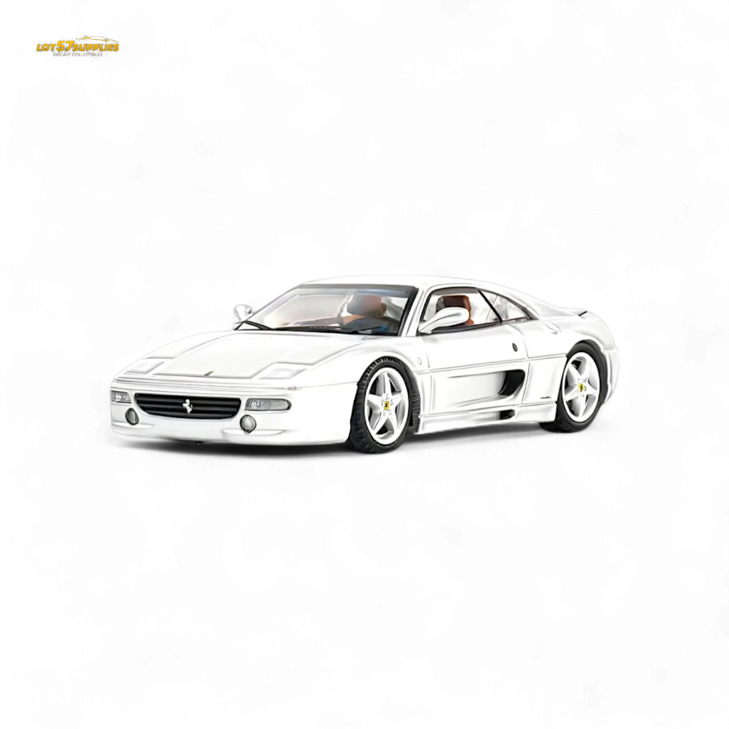 TPC F355 challenge Diecast Model in Silver 1:64 - ToylandEU