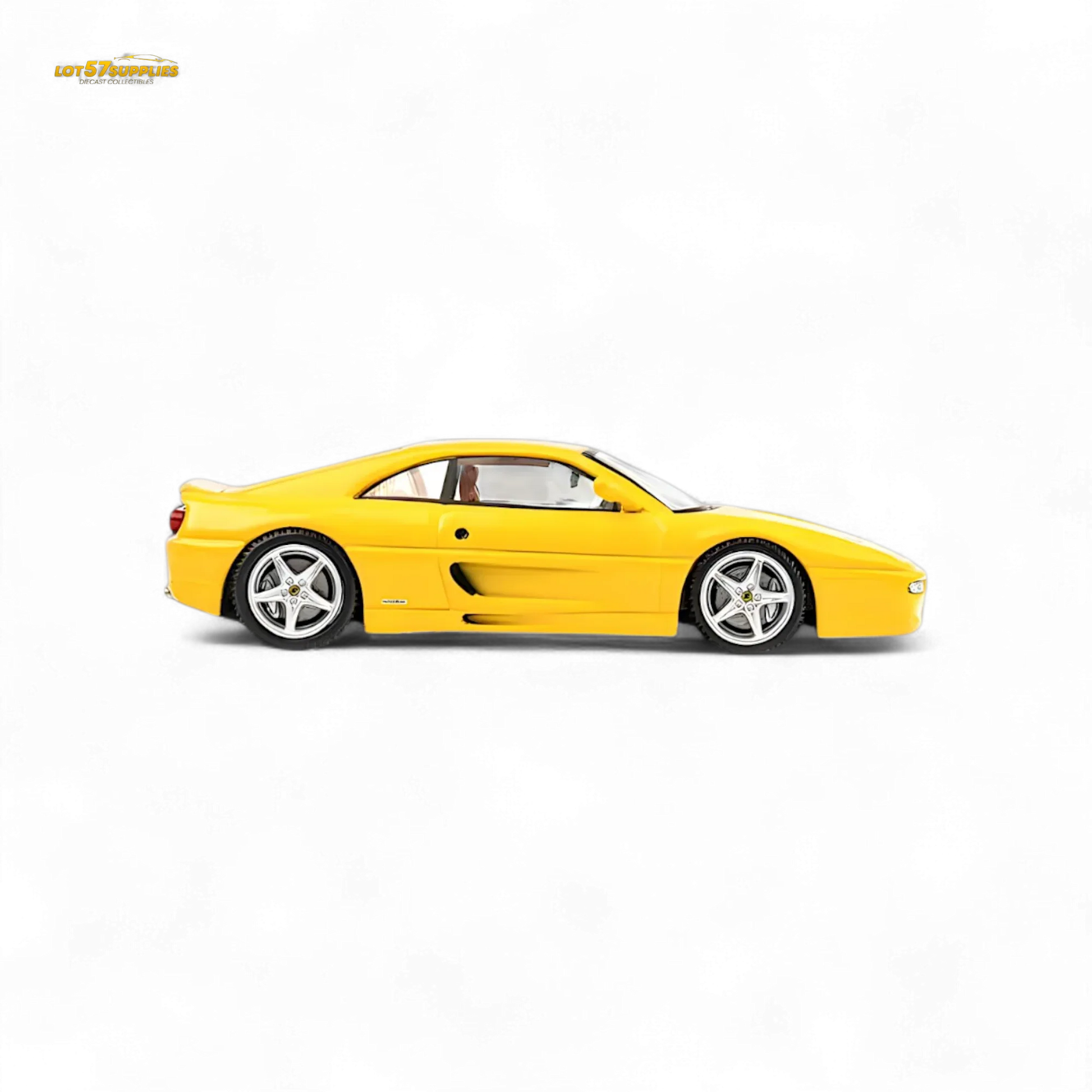 TPC F355 challenge Diecast Model in Modena Yellow 1:64 - ToylandEU