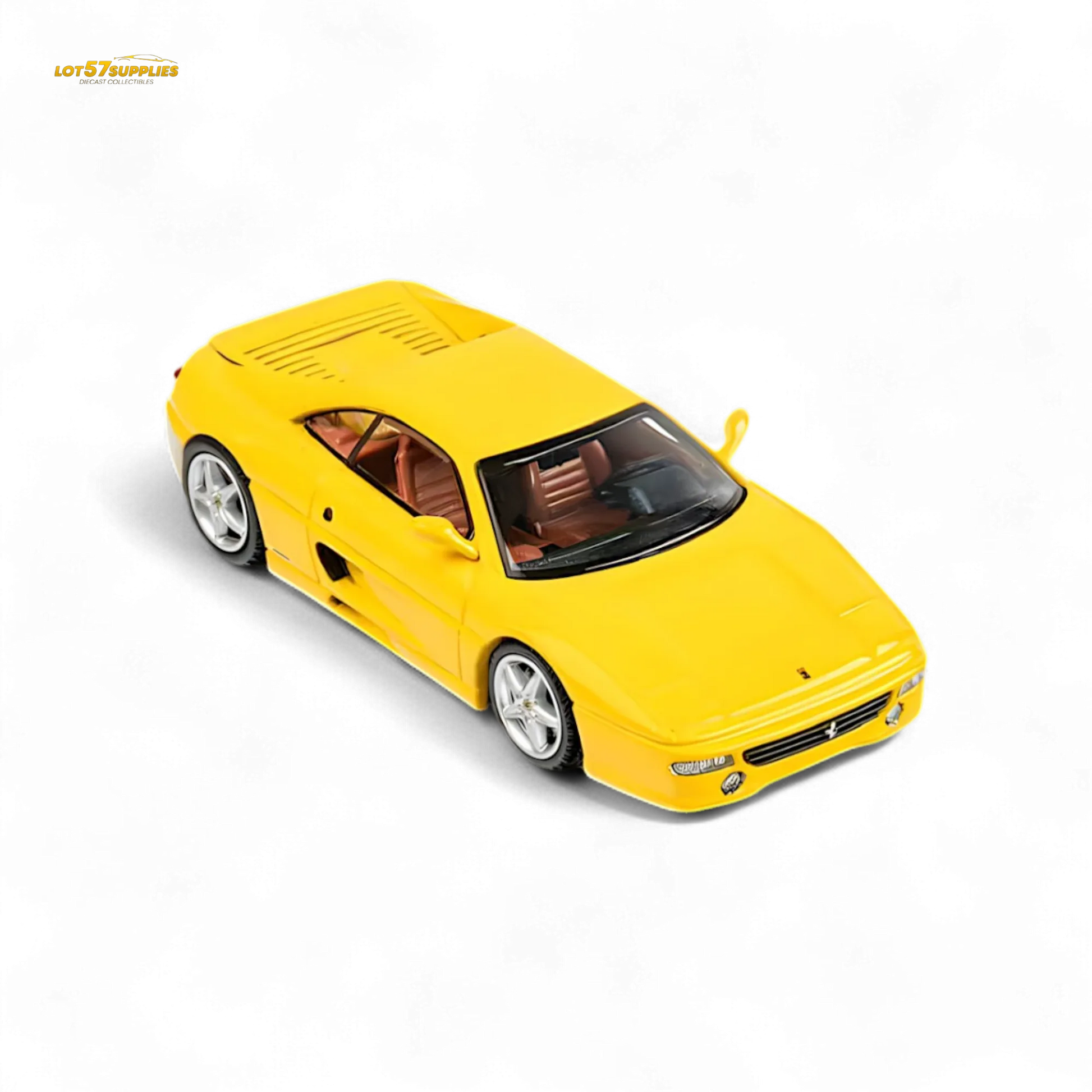 TPC F355 challenge Diecast Model in Modena Yellow 1:64 - ToylandEU