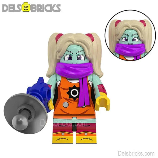 Dragon Ball Z Lego Minifigures Custom Pan Super Saiyan Set - ToylandEU