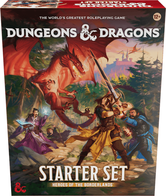 Dungeons & Dragons: Heroes Of The Borderlands Starter Set | For D&D & Tabletop RPGs | Board Games
