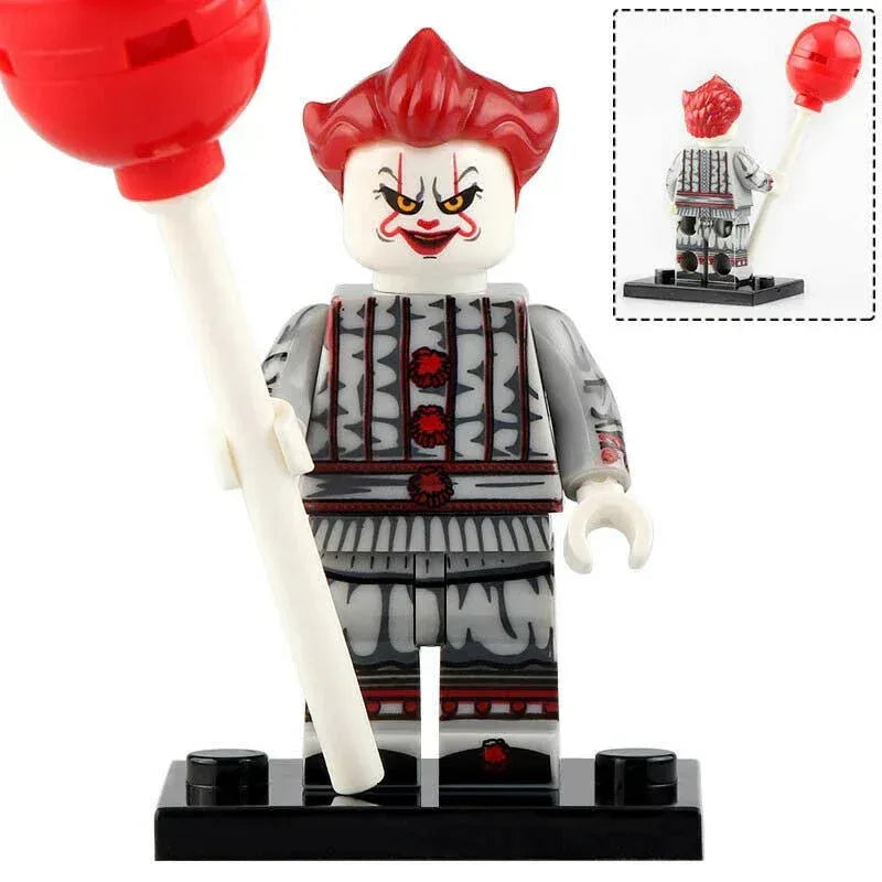 Pennywise Stephen King's IT 2017 Lego Minifigures Custom Horror Toys 1