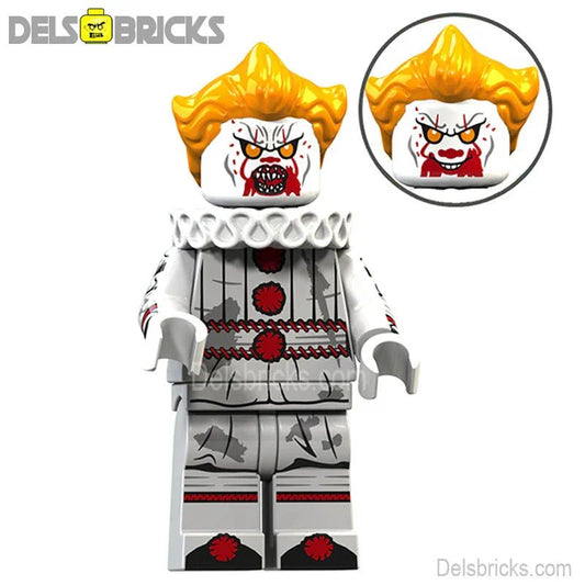 Pennywise Lego Minifigures It 2017 Collectible Horror Figurine