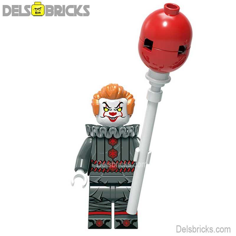 Pennywise Stephen King's IT 2017 Lego Minifigures Custom Horror Toys 4