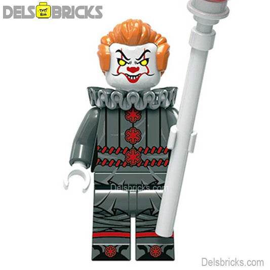 Pennywise Stephen King's IT 2017 Lego Minifigures Custom Horror Toys 4