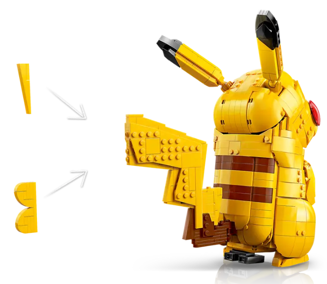 LEGO® Pokémon Pikachu And Poké Ball Building Set | 2050 Pieces | Adults