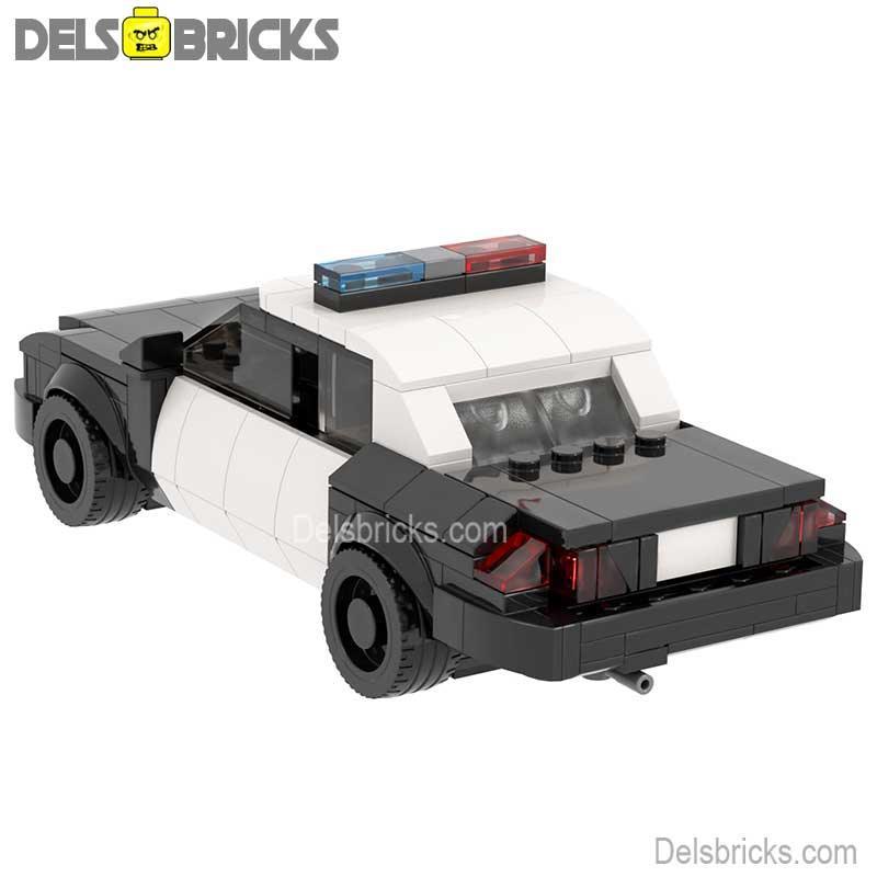 Police Squad Car 293 piece Lego Minifigures Custom Toys - ToylandEU