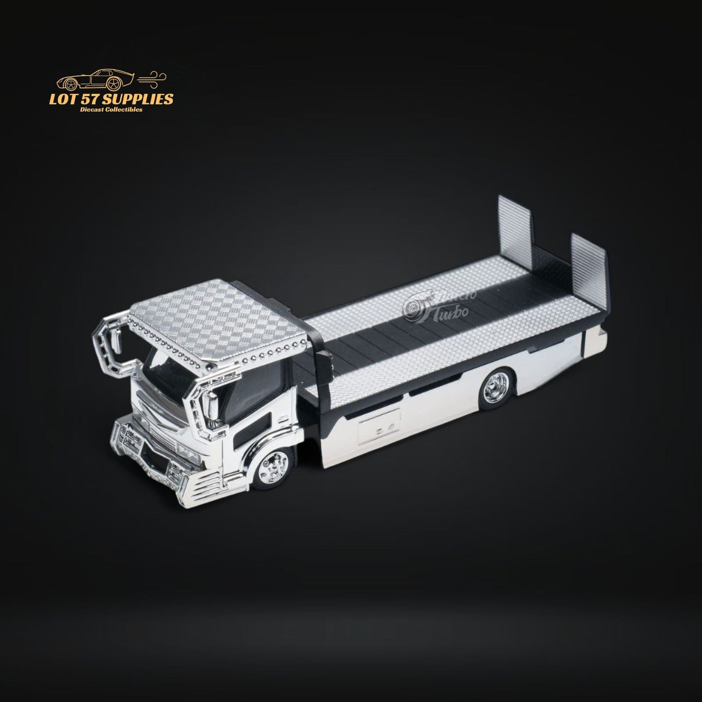 Diecast Dekotora Flatbed Tow Truck Diecast 1 64 Scale With Stickers