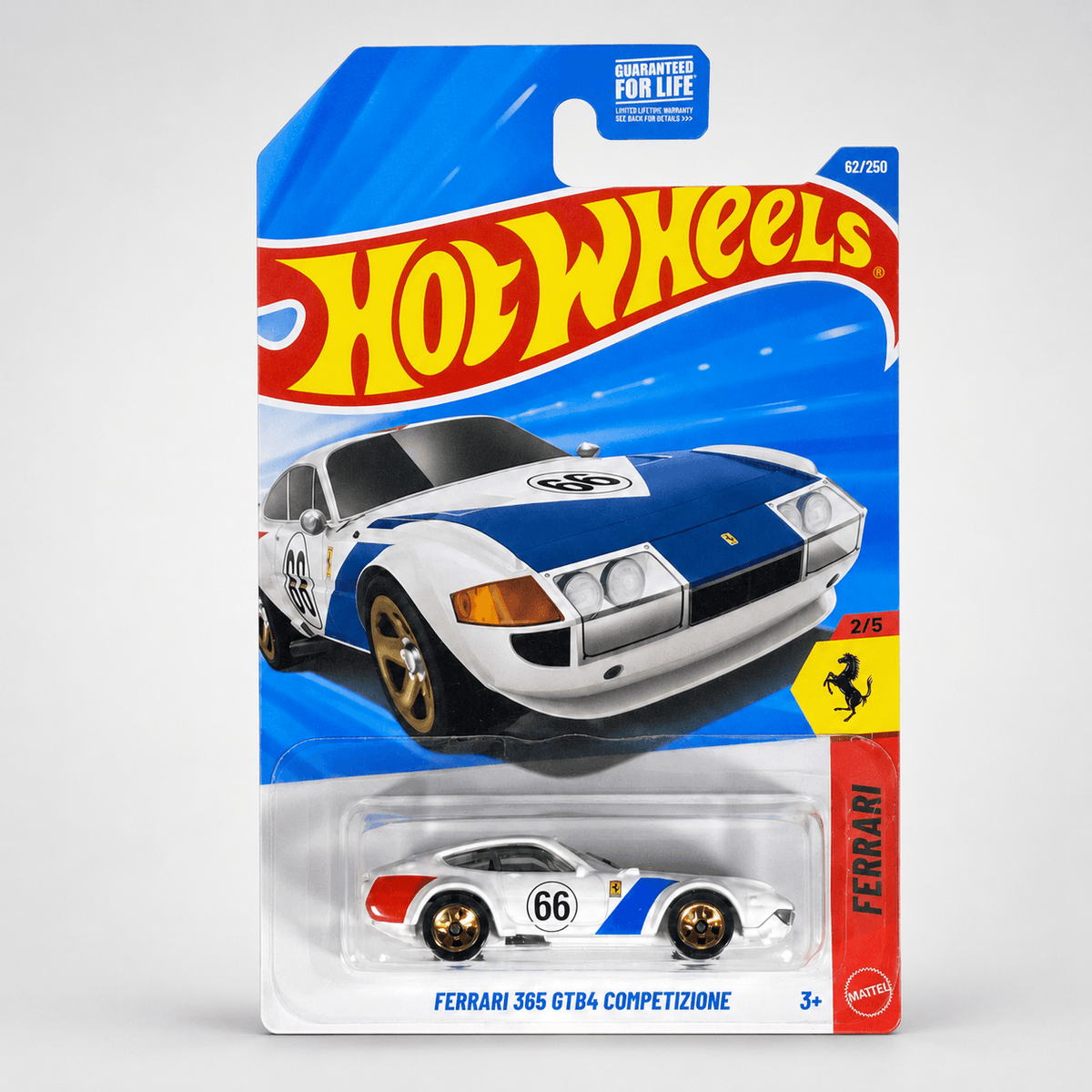 Hot Wheels Ferrari 365 GTB4 Competizone | Die-Cast Toy Car