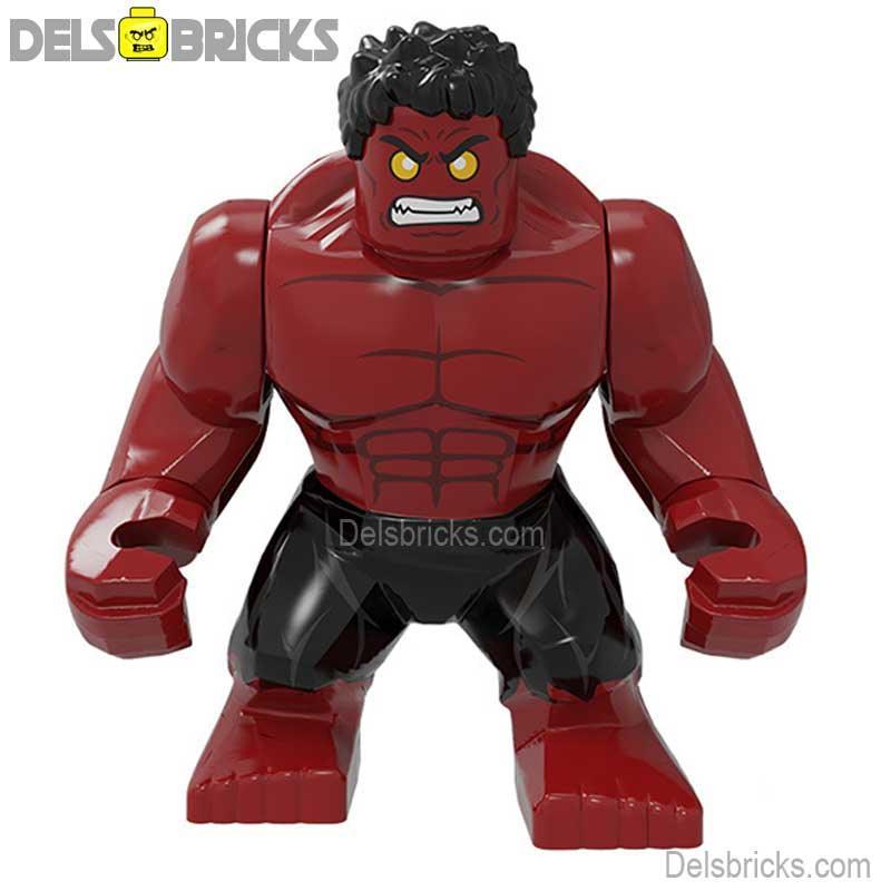 Red Hulk from Captain America: Brave New World Lego Minifigures Custom Toys 3 - ToylandEU