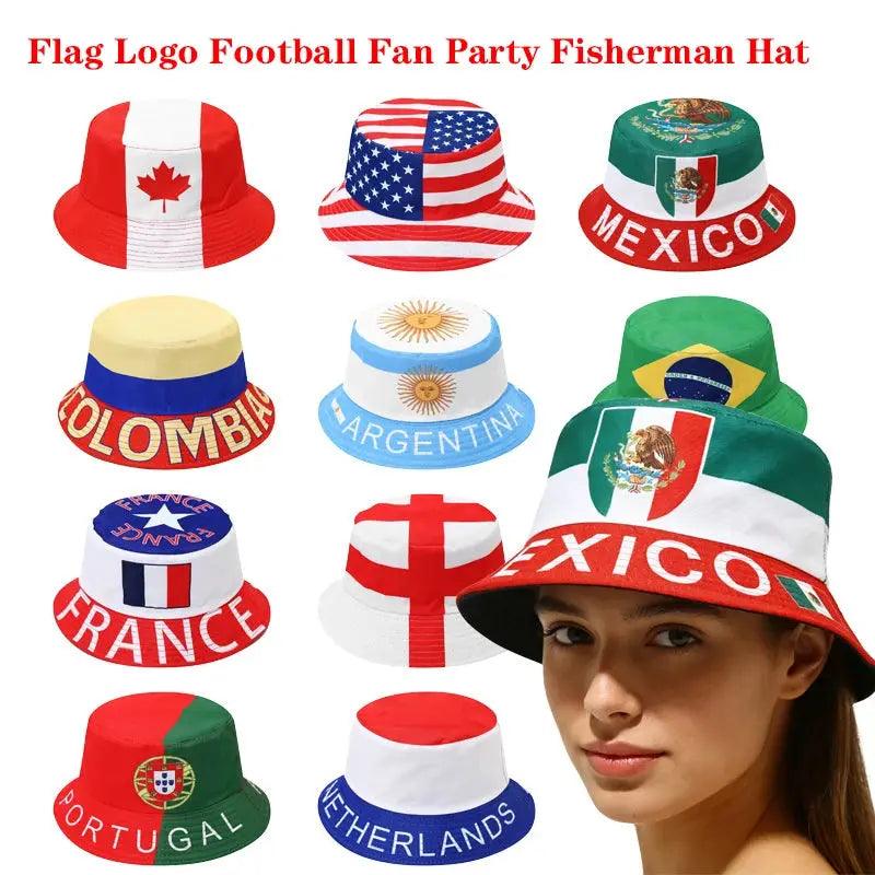  reversible flag bucket hat Sun Protection Unisex Elite -  ToylandEU™