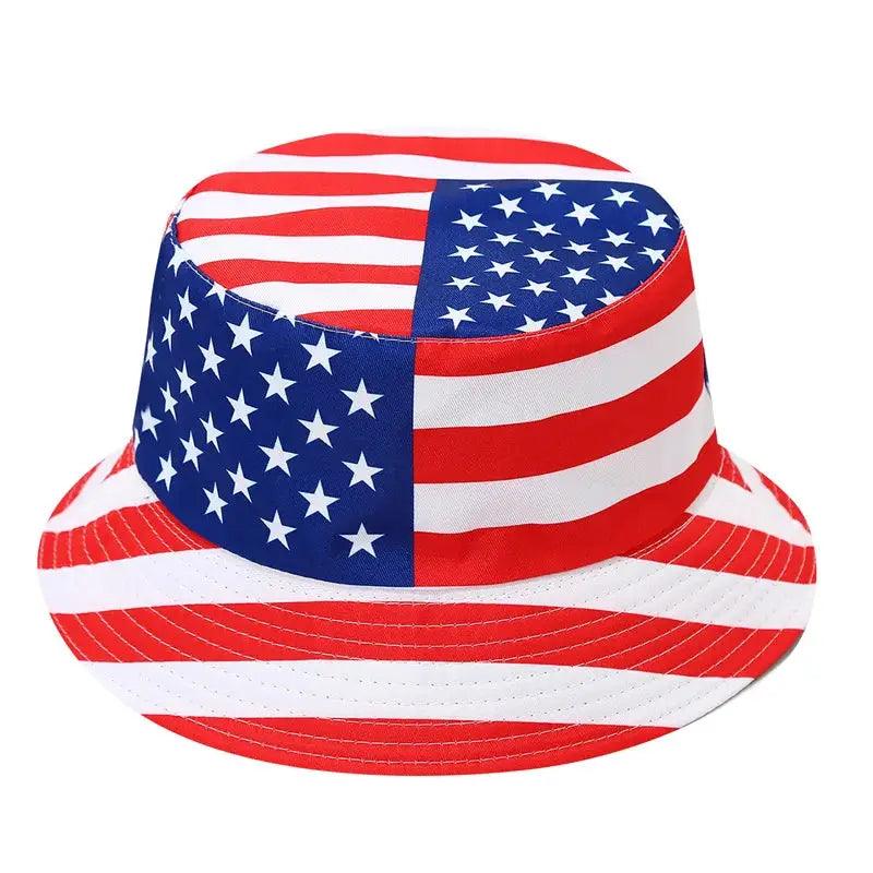  reversible flag bucket hat Sun Protection Unisex Elite -  ToylandEU™