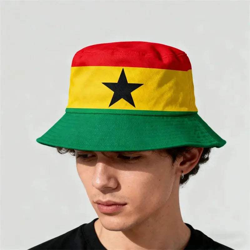  reversible flag bucket hat Sun Protection Unisex Elite -  ToylandEU™