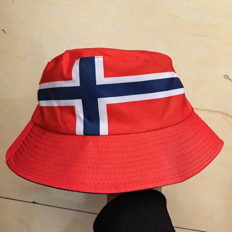  reversible flag bucket hat Sun Protection Unisex Elite -  ToylandEU™