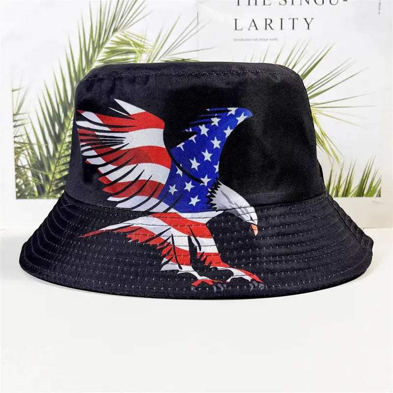  reversible flag bucket hat Sun Protection Unisex Elite -  ToylandEU™