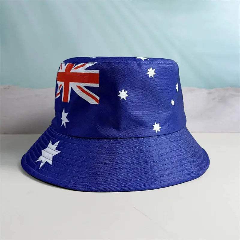  reversible flag bucket hat Sun Protection Unisex Elite -  ToylandEU™