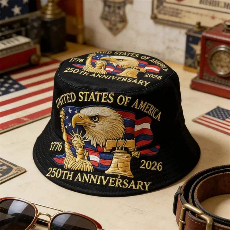  reversible flag bucket hat Sun Protection Unisex Elite -  ToylandEU™