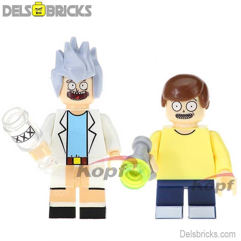 Rick & Morty Lego Minifigures Custom toys - ToylandEU