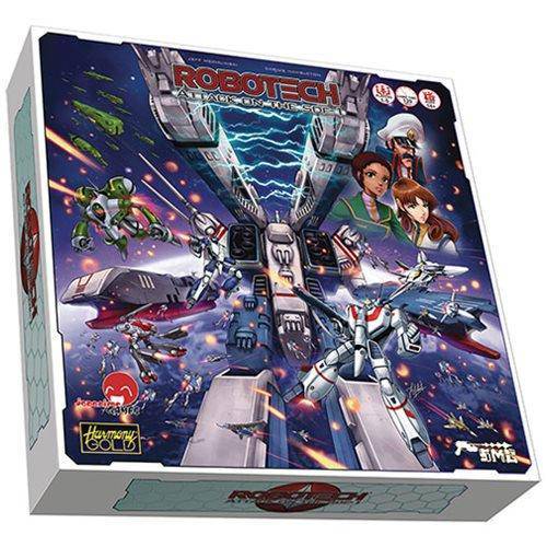 Robotech SDF-1 Cooperative Board Game Defend Against Zentraedi