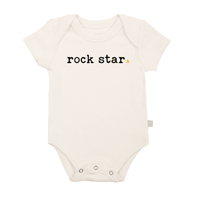 Rock Star Graphic Bodysuit | Organic Cotton | Baby