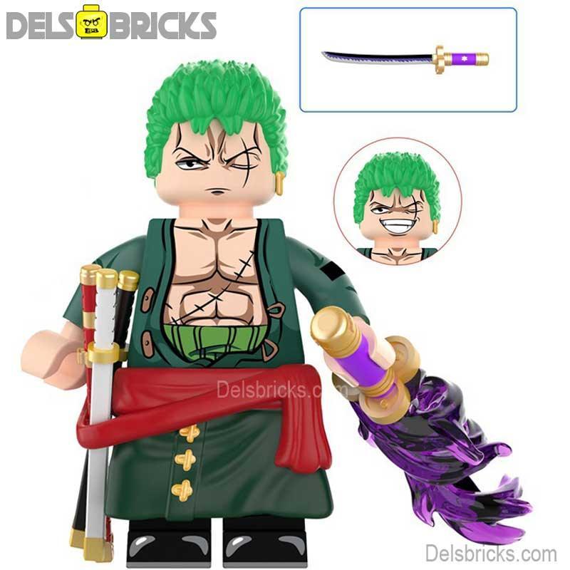 Roronoa Zoro Lego Minifigure One Piece Collectible Figure - ToylandEU