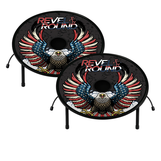 Lawn Game Set | All Weather Durability | Matte Eagle Graphics
