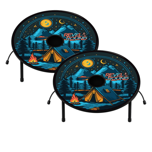 Lawn Game Set | Weather Resistant | Family Friendly | Campfire Edition