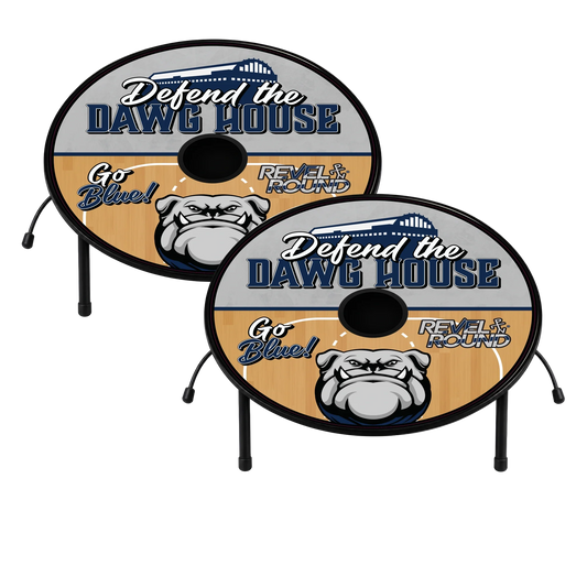 Lawn Toss Game Set | Butler Bulldogs Theme | Basketball Court | Youth Sized