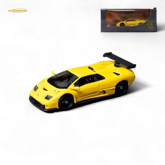 DCM Lamborghini Diablo GT-R Yellow Diecast Model 1:64 Limited to 500 Pcs - ToylandEU