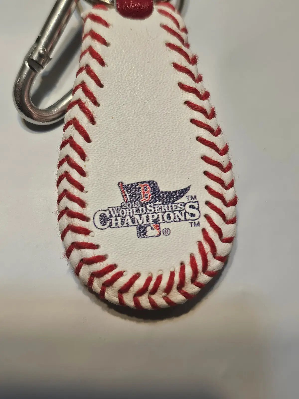 Boston Red Sox Keychain Classic Baseball 2013 World Series Champ CO