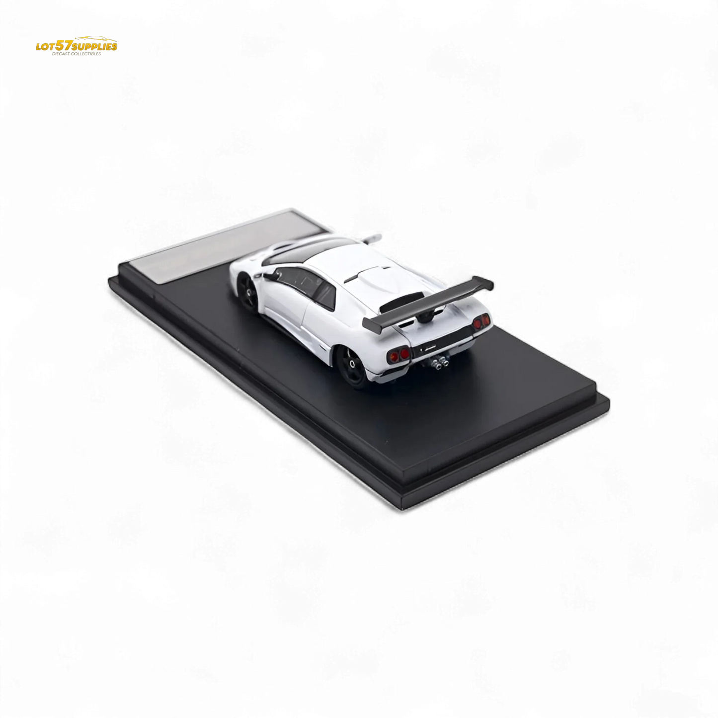 DCM Lamborghini Diablo GT-R White Diecast Model 1:64 Limited to 500 Pcs - ToylandEU