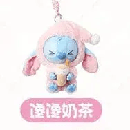 [In Stock] MINISO Stitch Eat Something Before Sleep Plush Keychain Blind Box - Ralphie's Funhouse