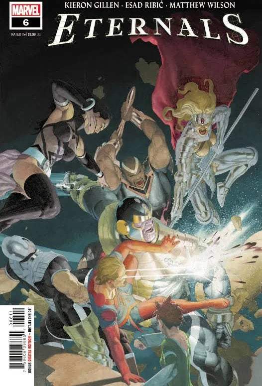 Comic Book | Eternals Issue 6 | Rated Teen Plus | Standard Edition