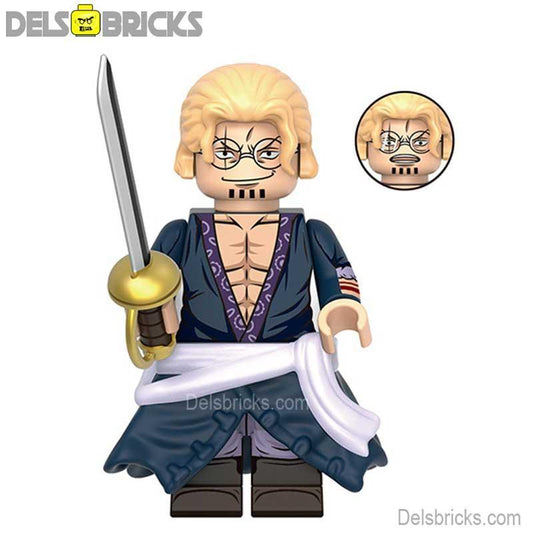 Collectible One Piece Silvers Rayleigh Lego Minifigure Set S7 - ToylandEU
