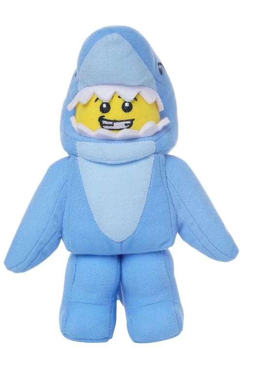 LEGO® Shark Guy Plush | 9 Inch Soft Fabric | Ages 4 Plus