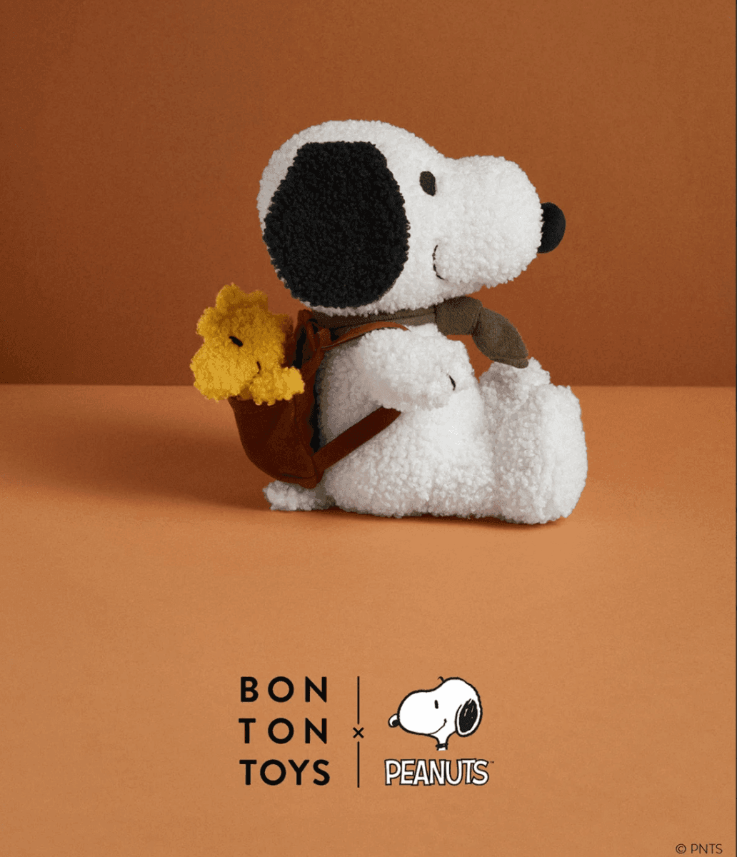 Snoopy Plush | 8 Inch | With Woodstock | Peanuts Collection