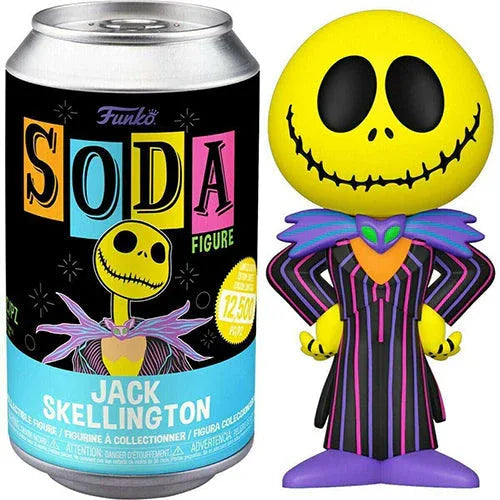 Funko Soda Jack Skellington (Black Light, Sealed) **Shot at Chase** - ToylandEU
