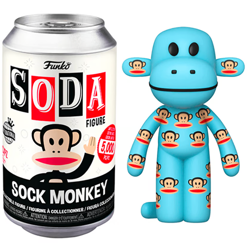 Funko Soda Sock Monkey International Sealed Chase Figure