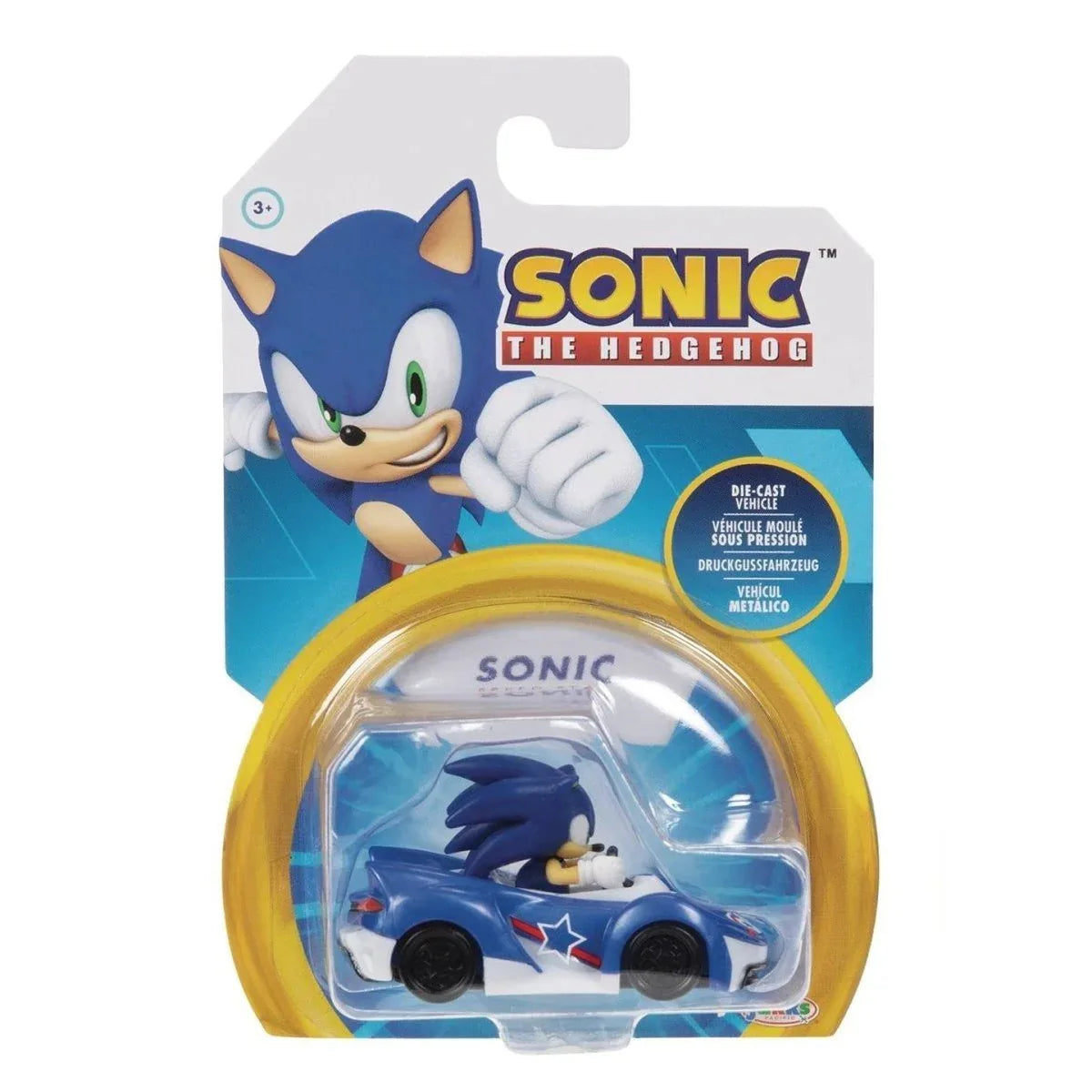 Sonic Die Cast Vehicle Scale Collectible Series Limited Edition - ToylandEU