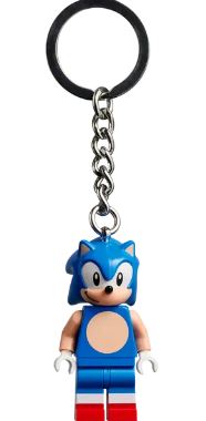 LEGO® Sonic The Hedgehog Key Chain | Ages 6 And Up | Blue Blur Fan Accessory