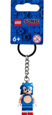 LEGO® Sonic The Hedgehog Key Chain | Ages 6 And Up | Blue Blur Fan Accessory