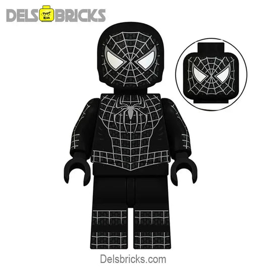 Spider-Man Black symbiotic Suit Lego Minifigures Custom Toys 1 - ToylandEU
